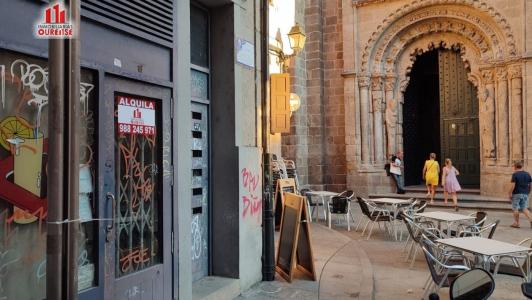 CAFETERIA EN EL CASCO HISTORICO DE OURENSE, 81 mt2