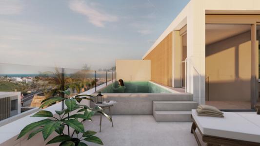 Off-plan Townhouse With Scenic Sea, Mountain And Golf Views For Sale In Brisas Del Mar, Estepona, 180 mt2, 4 habitaciones