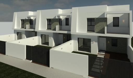 Obra nueva, piscina,  4 dormitorios, adosados de estructura independiente., 178 mt2, 4 habitaciones