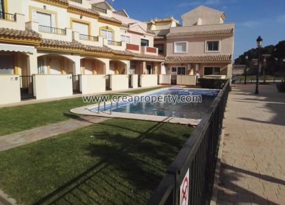 Triplex adosado con piscina en Dolores de Pacheco (Murcia), 87 mt2, 2 habitaciones