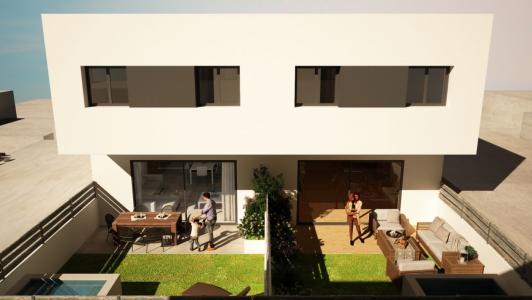 Casas adosadas de obra nueva muy cerca del centro peatonal de Sant Feliu., 127 mt2, 4 habitaciones