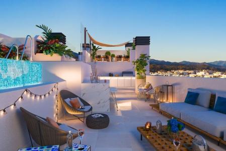 Maravillosa promoción residencial situada en el centro de Estepona, en la Costa del Sol, Málaga., 99 mt2, 2 habitaciones