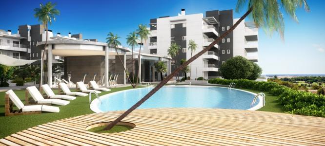 Apartamentos de obra nueva en La Zenia - vistas al mar, 72 mt2, 3 habitaciones
