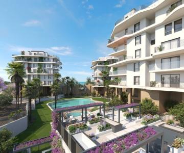 Villajoyosa: Piso de lujo de nueva construcción con acceso directo a la playa, 93 mt2, 2 habitaciones
