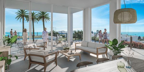 RESIDENCIAL DE OBRA NUEVA CON ESPECTACULARES VISTAS AL MAR EN VILLAJOYOSA, 148 mt2, 3 habitaciones