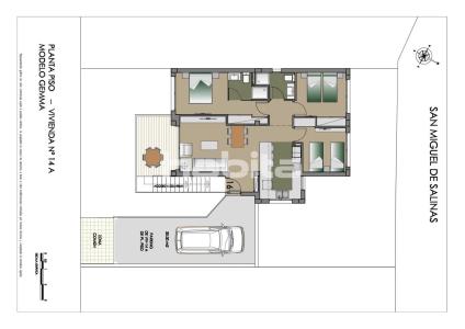 Bungalow 3 bedrooms  for sale in Balcon de la Costa Blanca, Spain for 0  - listing #759922, 92 mt2, 4 habitaciones