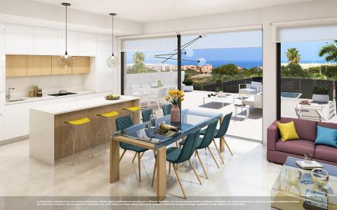 ROYAL PARK SEA: bungalows con vistas al mar a 800 m de las playas de Guardamar, 124 mt2, 3 habitaciones