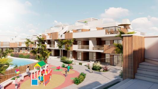 Nuevos apartamentos y bungalow con 2 dormitorios y 2 baños, zona Pilar de la Horadada, 80 mt2, 2 habitaciones