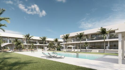 Moderno apartamento en residencial cerrado a 500m de la playa, 99 mt2, 2 habitaciones