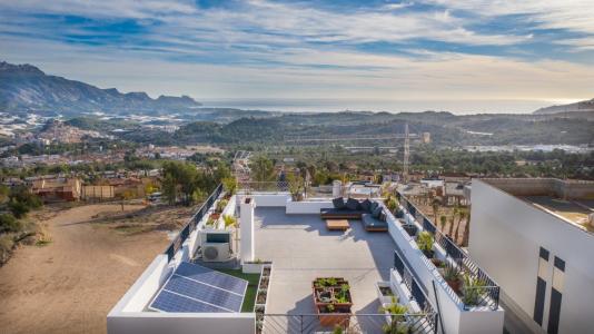 Villas de obra nueva con vistas al mar en POLOP DE LA MARINA / ALICANTE, 140 mt2, 3 habitaciones