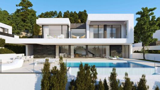 New Sophisticated Villa With Sea Views For Sale In Banus Heights In La Reserva De Alcuzcuz, Benahavi, 5 habitaciones