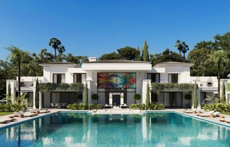 Front Line Golf Haven: Spectacular Luxury Villa For Sale In Los Flamingos Golf, Benahavis, 1200 mt2, 6 habitaciones
