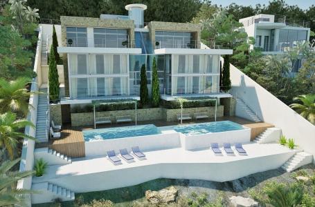 Hermoso proyecto de obra nueva Casa Vistamar con vista al mar en Cala Vinyes, 300 mt2, 5 habitaciones