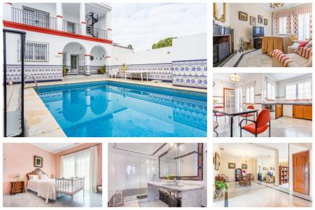 se vende espectacular casa en Castilleja de la Cuesta con piscina propia, 282 mt2, 4 habitaciones
