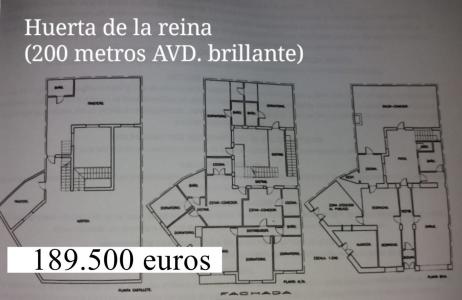 CASA JUNTO AL CENTRO CON 200 METROS DE SOLAR, 600 mt2, 7 habitaciones