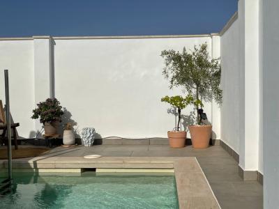 Preciosa casa adosada con piscina en la mejor situación de San Rafael de la Albaida, 166 mt2, 3 habitaciones