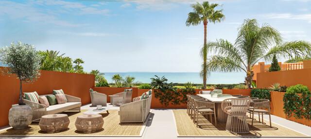 Sophisticated Duplex Penthouse With Scenic Sea Views For Sale In La Morera, Marbella East, 256 mt2, 4 habitaciones