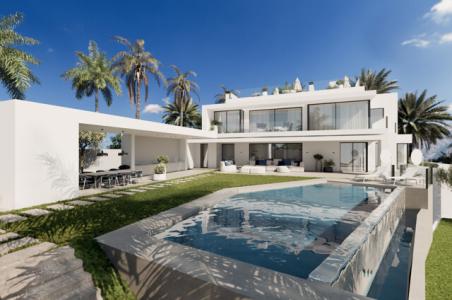 Stunning New Villa With Sea And Mountain Views For Sale In Cascada De Camojan, Marbella Golden Mile, 708 mt2, 6 habitaciones