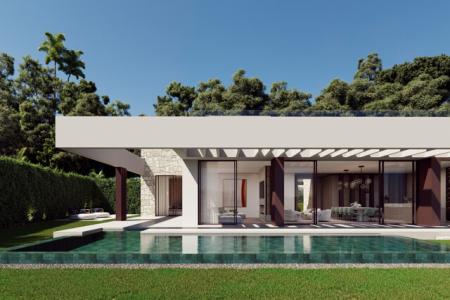 New Villa Designed To Take Full Advantage Of Golf Views For Sale In Nueva Andalucia, Marbella, 685 mt2, 4 habitaciones