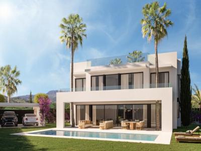 Brand New Refined Villa With Large Solarium For Sale In Los Olivos Del Campanario, Estepona, 538 mt2, 4 habitaciones
