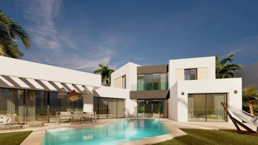 New Modern Villa In A Prime Frontline Golf Location For Sale In Azata Golf, Estepona, 236 mt2, 3 habitaciones