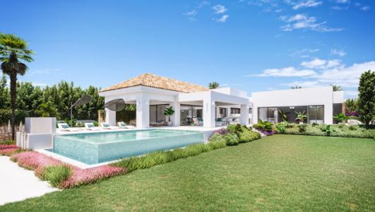 Stunning New Mediterranean-style Villa With Outdoor Oasis For Sale In Bel Air, Estepona, 377 mt2, 4 habitaciones