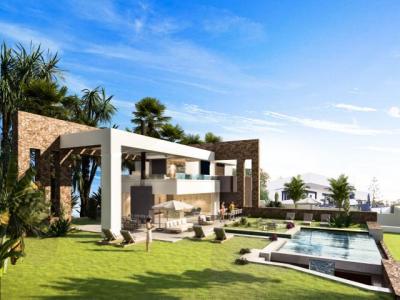 Brand New Light-drenched Contemporary Villa With Gorgeous Views For Sale In La Paloma, Manilva, 535 mt2, 5 habitaciones