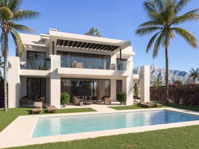 New Villa With Exceptional Elegance And Quality Design For Sale In Lomas Del Virrey, Marbella Golden, 765 mt2, 5 habitaciones