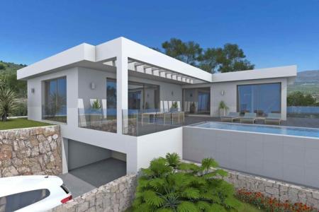 Luxury Villa Under Construction With Sea Views In Pedreguer, 315 mt2, 3 habitaciones