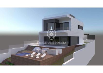 Proyecto de casa de con vistas del mar en Mas Alba, 268 mt2, 4 habitaciones