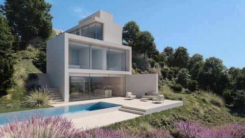 Villa moderna con vistas panorámicas al mar en Benissa., 261 mt2, 4 habitaciones