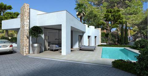 Villa a estrenar con piscina privada y cerca del mar en Calpe., 149 mt2, 3 habitaciones