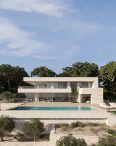 Villa con vistas al mar y piscina privada en Moraira., 311 mt2, 4 habitaciones