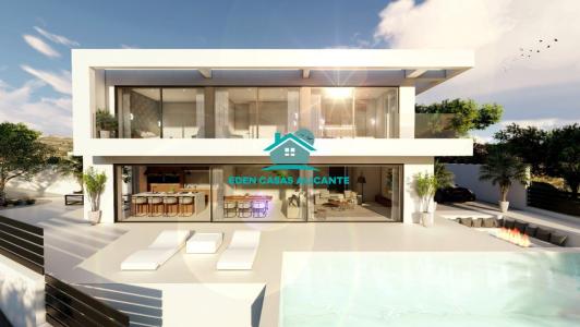Casa de cristal en venta frente al mar en Cala d'or El Campello Propiedad de 3 dormitorios de nueva, 300 mt2, 3 habitaciones
