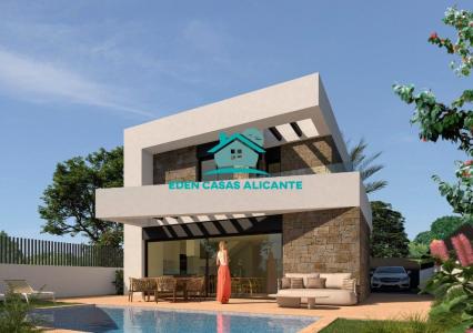 Chalet independiente de lujo de obra nueva con piscina privada, 106 mt2, 3 habitaciones