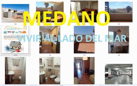 Médano, Duplex  2 habitaciones cerca del mar en urbanizacion calidad, 88 mt2, 2 habitaciones