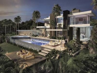 Plot With Building Licence For A Grand Scale Villa With Lake For Sale On The Marbella Golden Mile