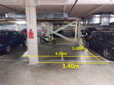 Parking para coche + motos, 23 mt2