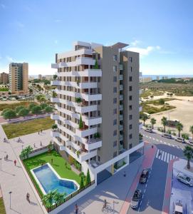 FANTASTICO RESIDENCIAL CON VISTAS AL MAR A 5 MINUTOS DE LA PLAYA EN CAMPELLO, 110 mt2, 3 habitaciones