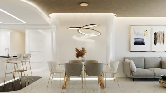 Nuevo proyecto de apartamentos con inmejorables vistas en  Gran Alacant, 85 mt2, 3 habitaciones