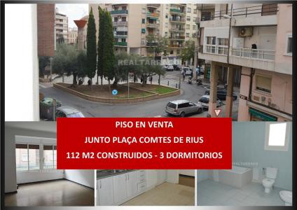 PISO EN VENTA CENTRO DE REUS,  3 DORMITORIOS, 2ª PLANTA SIN ASCENSOR, INTERESANTE., 112 mt2, 3 habitaciones