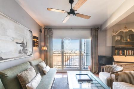 Encantador apartamento a pie de playa en el  Roc de Sant Gaietà, con vistas al mar, 72 mt2, 3 habitaciones
