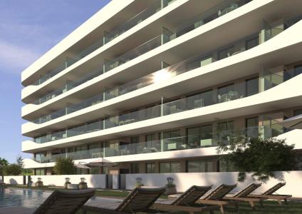 Gran Apartamento 2 Dorm y 2 Baños de planta baja con terraza y jardín de 28+41m2 piscina y parking, 89 mt2, 2 habitaciones