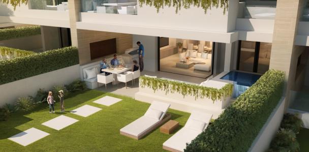 Promoción de áticos, apartamentos, adosados y bungallows en Estepona, 109 mt2, 2 habitaciones