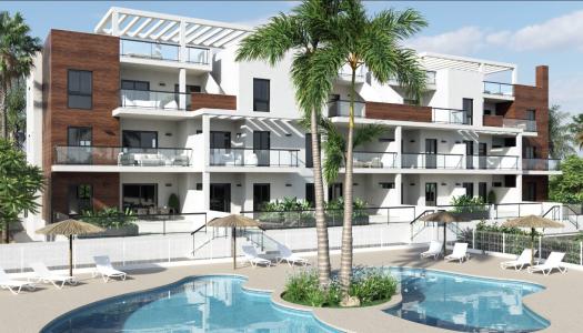 Apartamento nuevo en planta baja de 2 dormitorios y 2 baños en las Higuericas - Pilar de la Horadada, 71 mt2, 2 habitaciones
