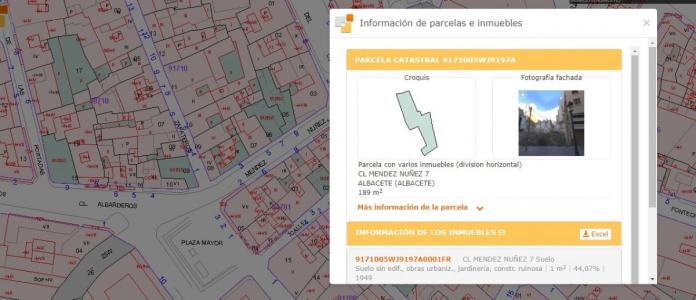 Inmobiliaria Tejares vende solar en el centro de Albacete. FF002