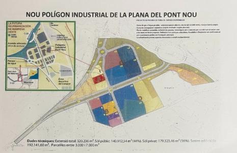 Parcela de suelo industrial de 4495 m2 en Manresa, 4495 mt2