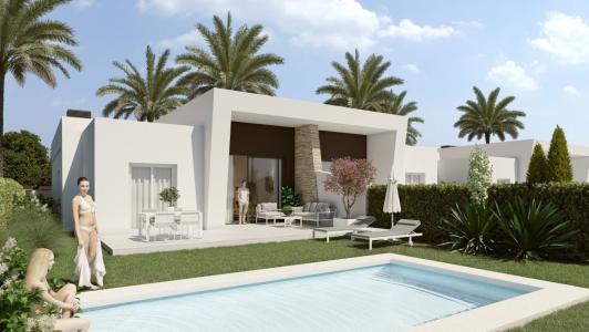 Villa pareada en la urbanización con campo de golf en La Finca Resort, 106 mt2, 3 habitaciones