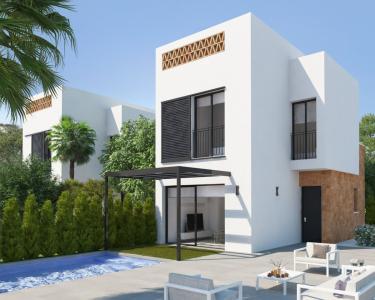 Villa de obra nueva en Benijofar, 90 mt2, 2 habitaciones