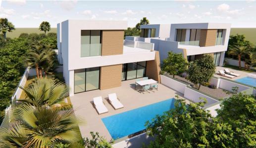 Villas de obra nueva con piscina en Benijofar, 181 mt2, 3 habitaciones
